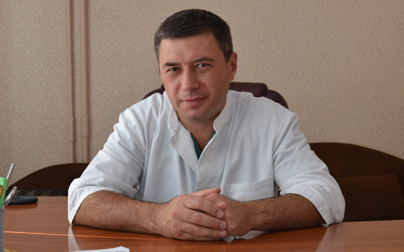 Завідувач відділення травматології Валентин Нарсія