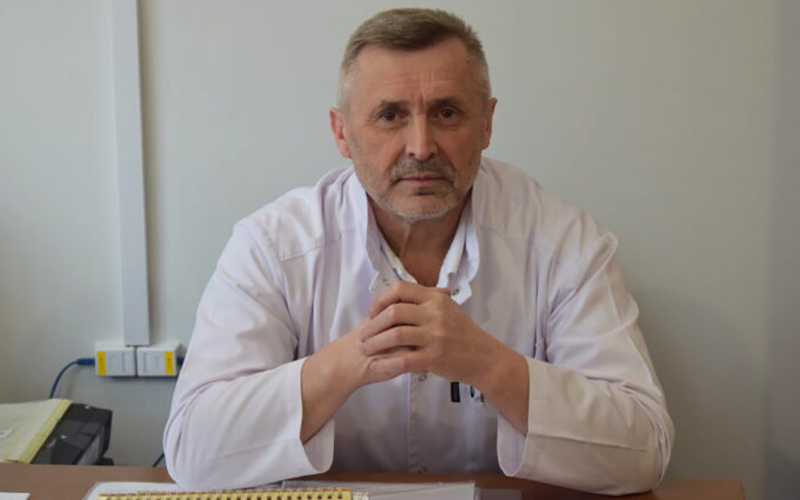 Завідувач відділення щелепно-лицевої хірургії Володимир Солодюк